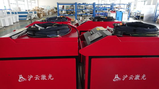 Gıda içecekler dükkanları için el lif lazer kaynak makinesi 1000W 1500W 2000W 3000W