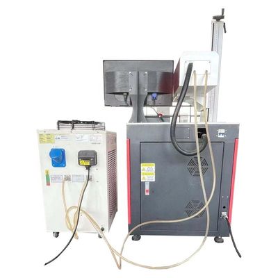 10W 20W 30W 50W Cypcut sistemi ile kontrol edilen metal plakası için lazerli gravür makinesi