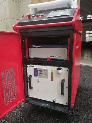 Busbar Auto Şangay 1000W 500W Reci Pulse Saldatrice Hafif Silah Kaynak Elde Tutulan Lazer Kaynak Makineleri