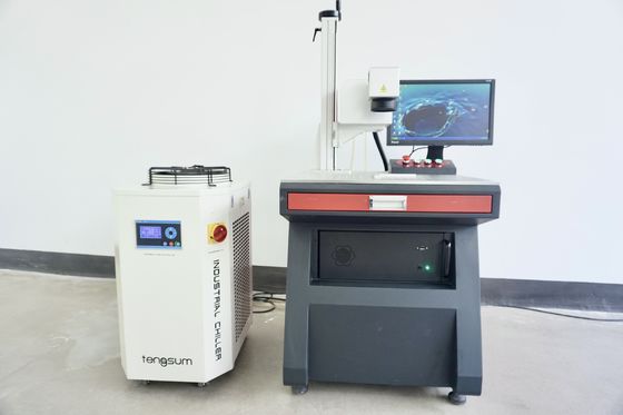 10w 20w 30w 50w Metal Plaka Hava Soğutması için CNC Lazer Kesicisi 110*110mm /175*175mm