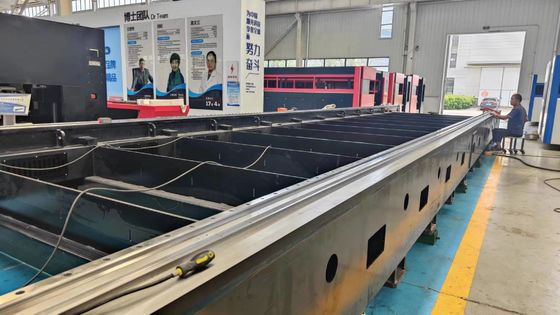 Çelik ve karbon çelik için uygun fiyatlı büyük boyutlu zemin yolu lazer kesicisi