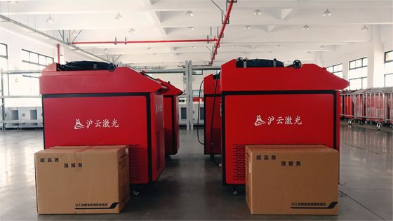 Sürekli Dalga 1000W 1500W 2000W 3000W Taşınabilir El El Elli Fiber Lazer kaynak makinesi