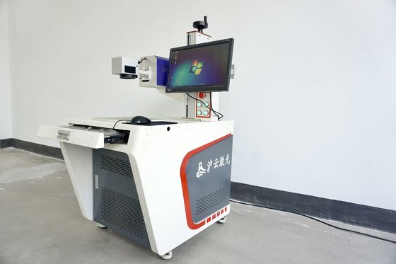 Derin İşaretleme Hava Soğutma Metal İşaretleme Görüntüsü için Taşınabilir Lazer Elyaf İşaretleme Makinesi