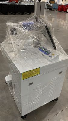 Derin İşaretleme Hava Soğutma Metal İşaretleme Görüntüsü için Taşınabilir Lazer Elyaf İşaretleme Makinesi
