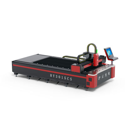 Yüksek hassasiyetli 1500W 2000W 3000W Metal Kesme ile Fiber Lazer Kesme Makinesi 3015
