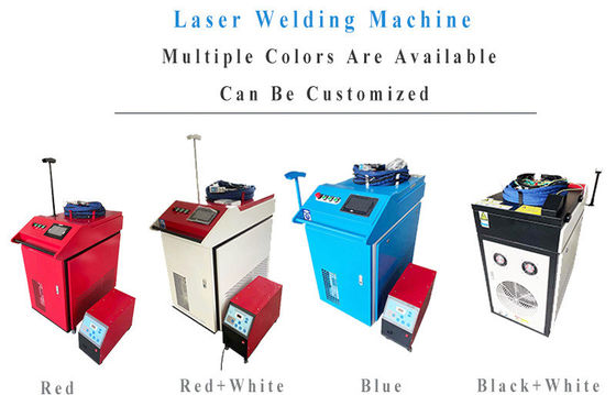 Standart Dalga Boyutu 10M 1000w Paslanmaz Çelik için Taşınabilir Lazer Kaynak Makinesi