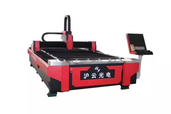 Metal Yaprak Fiber Lazer Kesme Makinesi 1000W 1500W 2000W 3000W Tek Masa Tasarımı