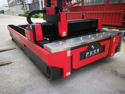 Metal Yaprak Fiber Lazer Kesme Makinesi 1000W 1500W 2000W 3000W Tek Masa Tasarımı