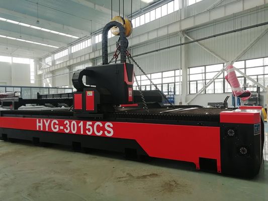 Metal boru tüpü lif lazer kesme makineleri iyi ve Gantry tip yapılandırması ile