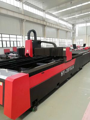3015 CNC Fiber Optic 2000w Lazer Kesme Makinesi Metal Uygulanabilir Malzeme