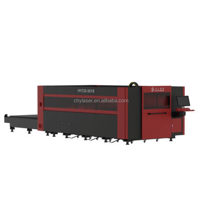II-VI 2024 6000W-20KW değişim masası ile Yüksek Güçlü Metal Lifesi Lazer Kesme Makinesi
