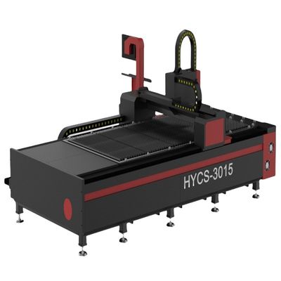 3015 Fiber Lazer Kesme Makinesi 1000W 1500W 2000W 3000W Gantry Tipi Yapılandırması ile