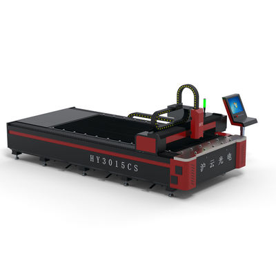 Yüksek hassasiyetli çelik kesimi için CNC fiber lazer kesme makinesi 1000w