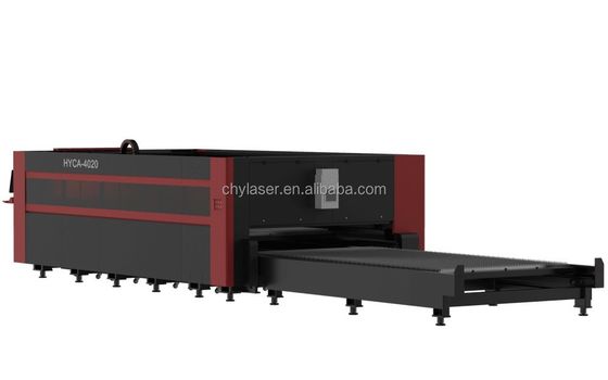 6000W 8KW 20KW Değişim Masası Hassas Metal Kesme için Fiber Lazer Kesme Makinesi
