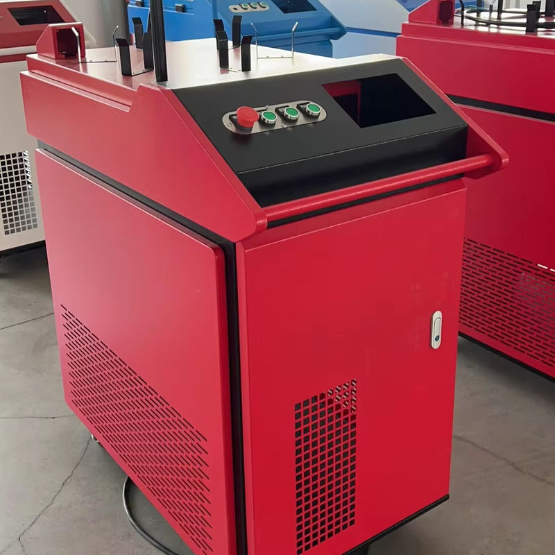 Gıda içecekler dükkanları için el lif lazer kaynak makinesi 1000W 1500W 2000W 3000W