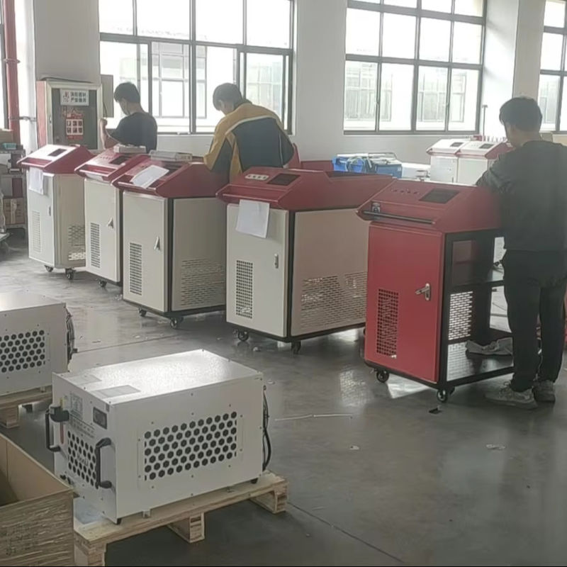 1000W 1500W 2000W 3000W endüstriyel için taşınabilir el lif lazer kaynak makinesi