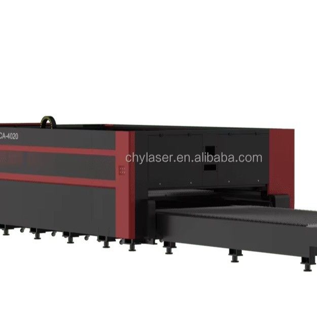 6000W 8KW 20KW Değişim Masası Hassas Metal Kesme için Fiber Lazer Kesme Makinesi